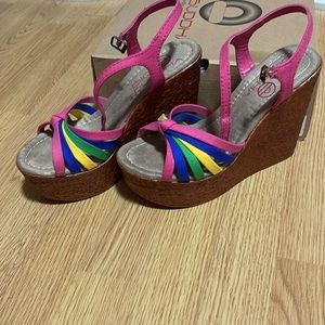 BIG BUDDHA MOJO RAINBOW WEDGES